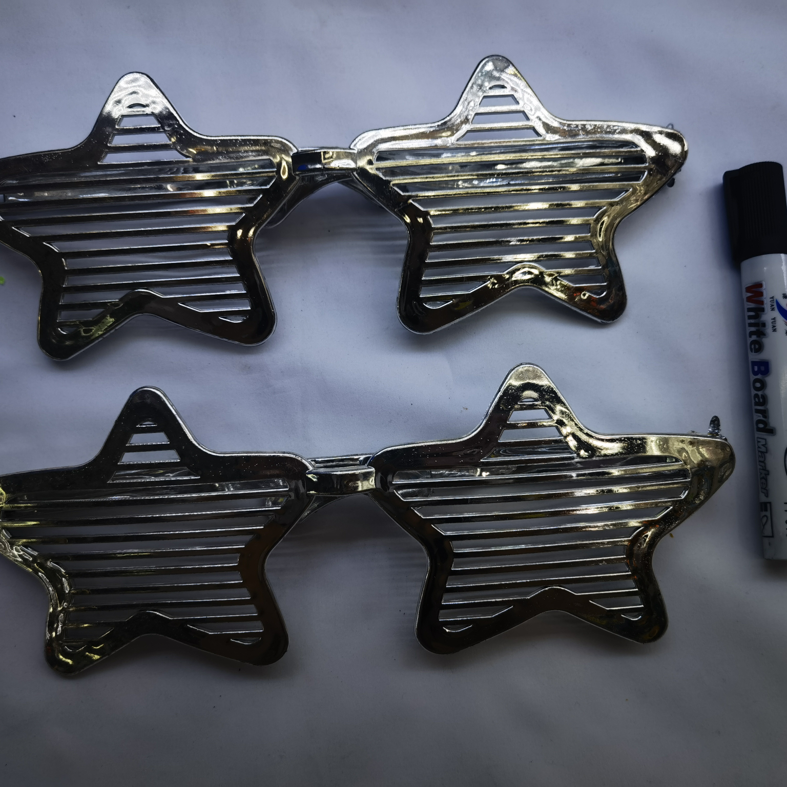 Gold-plated ball glasses - 14