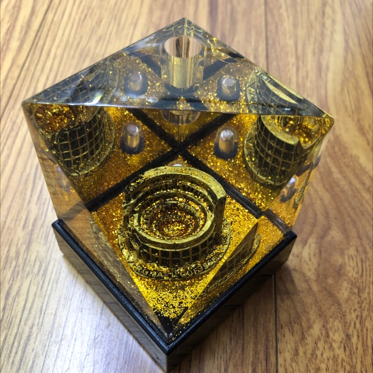 灯斜方水晶胶笔插亚克力外壳