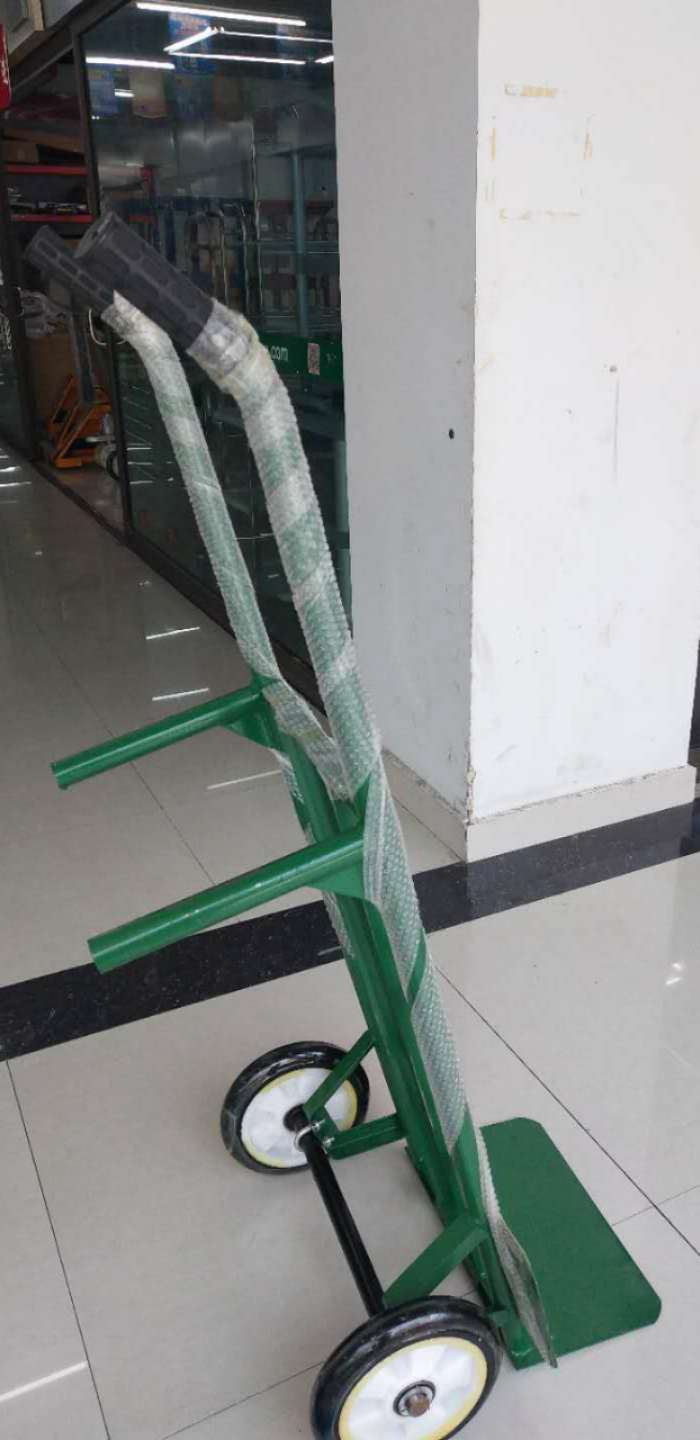 Heavy-duty tiger cart, warehouse handling cart, handcart detail image 1
