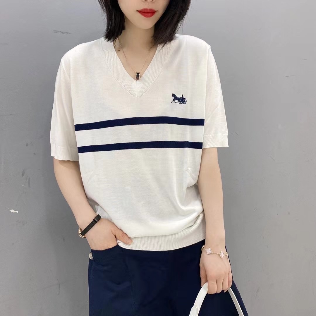 Women's Mulberry Silk Top Specification drawing