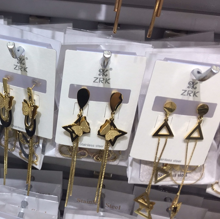 Earring stud 14k gold manufacturers directly for Tiktok fast hand live preferred