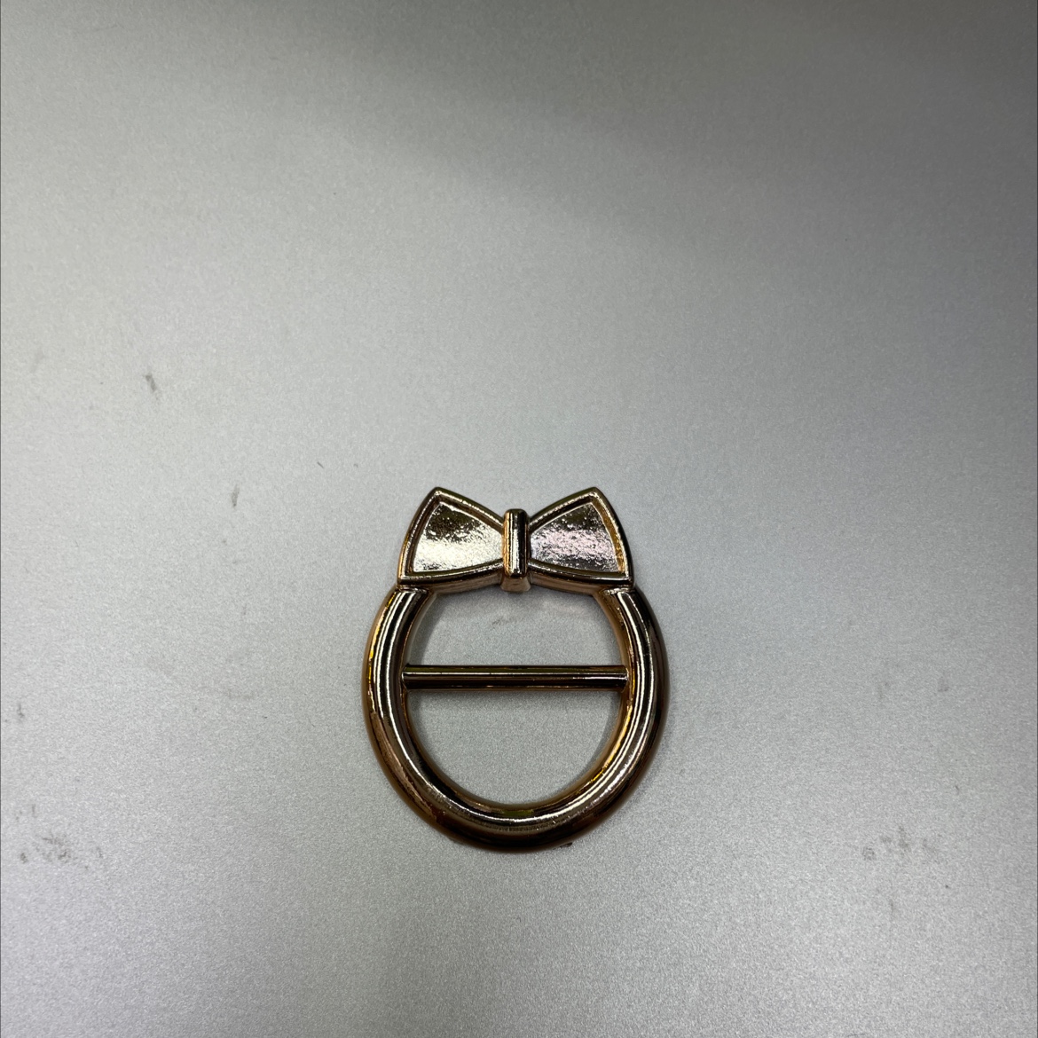 Electroplated shoe buckle 114#