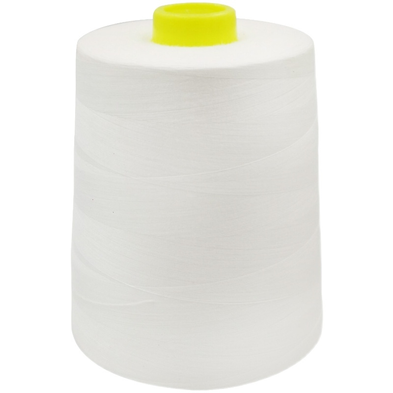 402 large roll sewing thread Blue Blue 8000 yards home black and white pagoda clothing fine thread polyester high-speed sewing machine thread 96