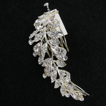 Stylish rhinestones bridal Dinner Ball Hair Accessories Headdress Hair comb Noble Dress accessories