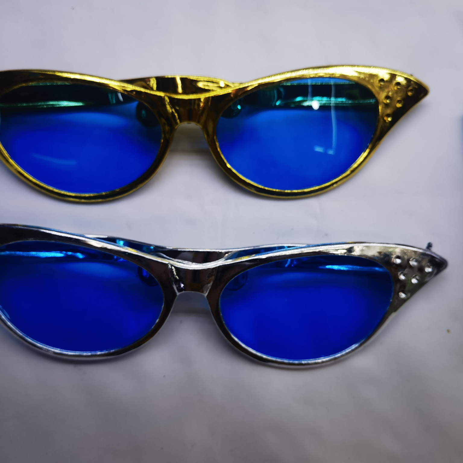 Gold-plated ball glasses - 8