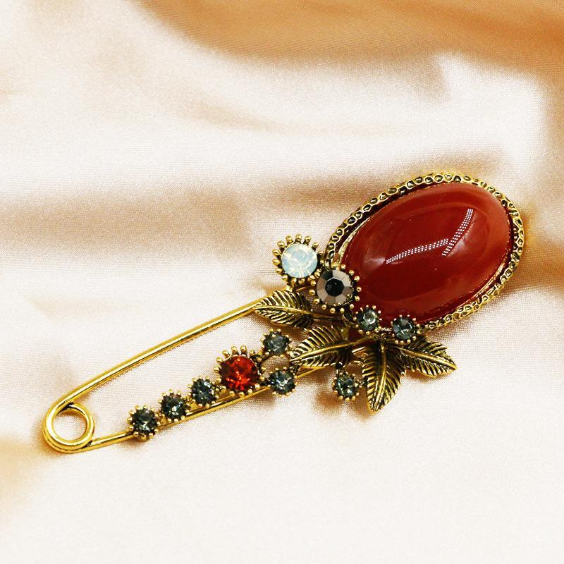 Large pin Brooch Generous accessories rhinestone brooch women's popular fashion accessories