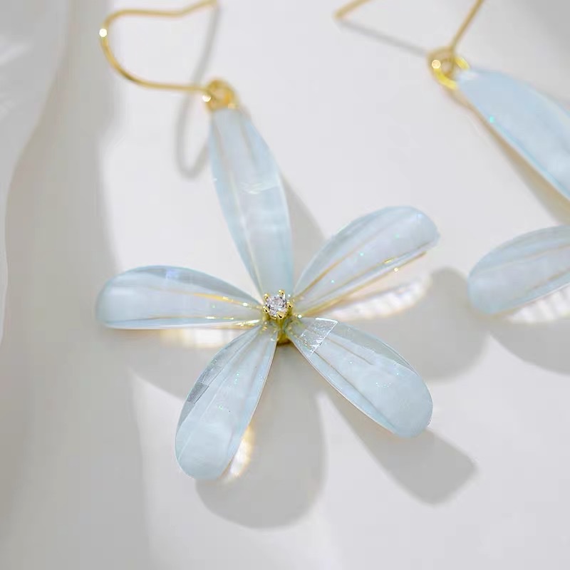 Simple, fresh, exquisite, fashionable and stylish ear hooks, the same style as those of Internet celebrities details Picture