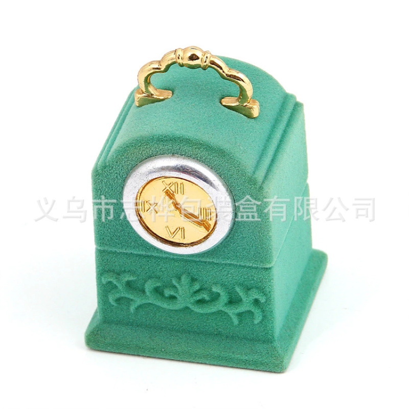 Zhihua Factory offers direct sales of mountain-shaped bags, bow-shaped women's bags, large rectangular bags, bell tower ring boxes, and high-end flocked boxes Specification image