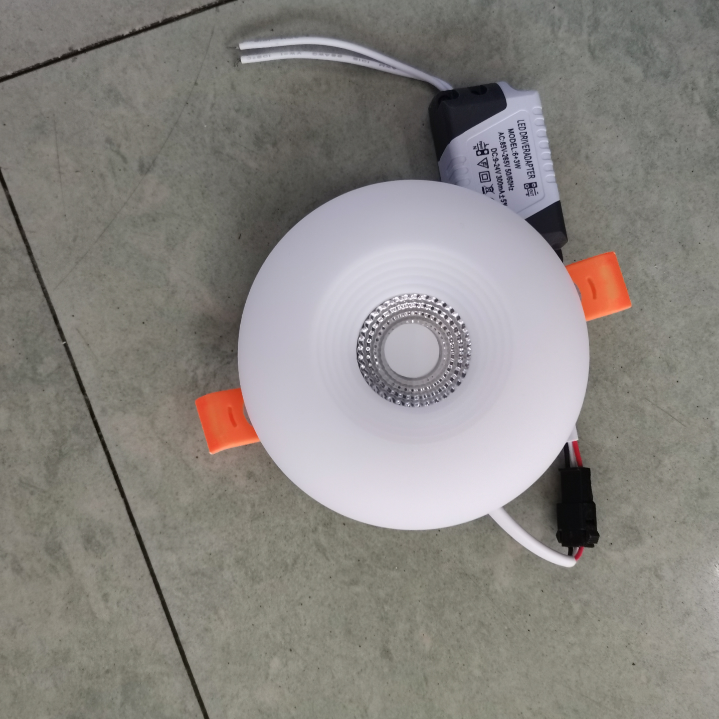 New style, panel light, dual-color 24+24W: white + red, yellow, green, blue