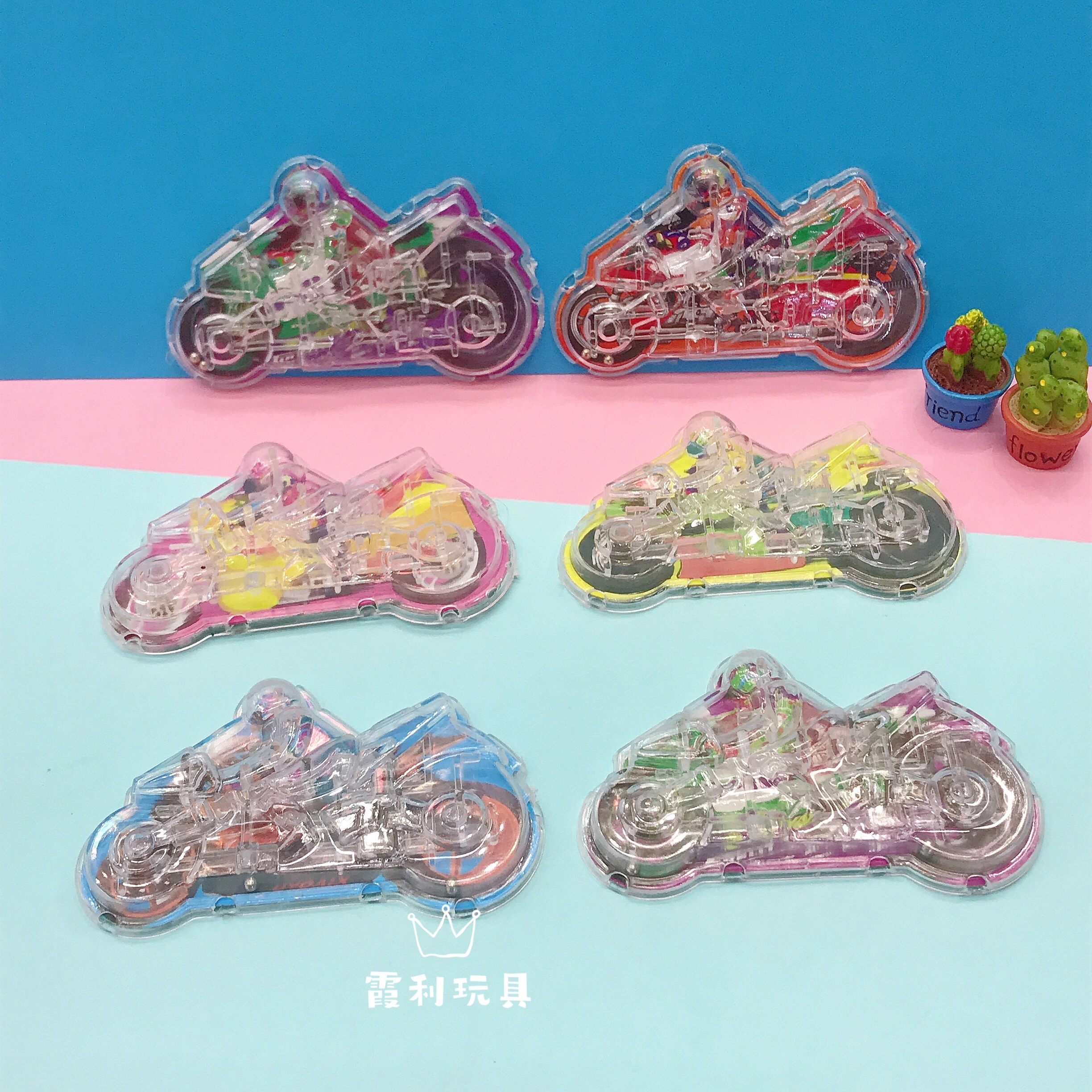 Motorcycle maze Children's educational toy gift Gacha detail image 1