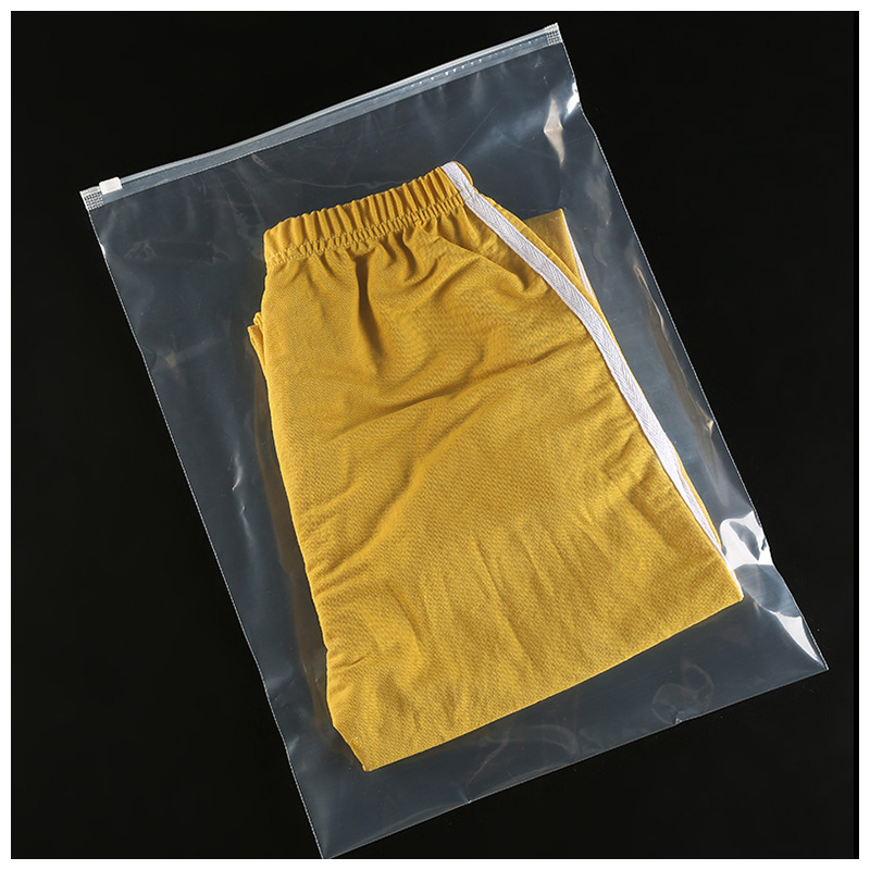 Transparent zipper bag, 20*28 pairs, 8 threads detail image 4