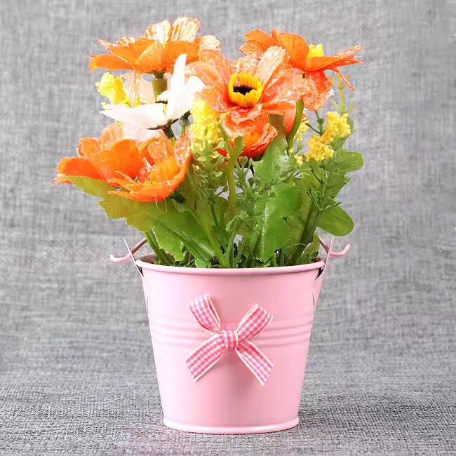Venta al por mayor de hierro forjado simulaciones florales Item Picture