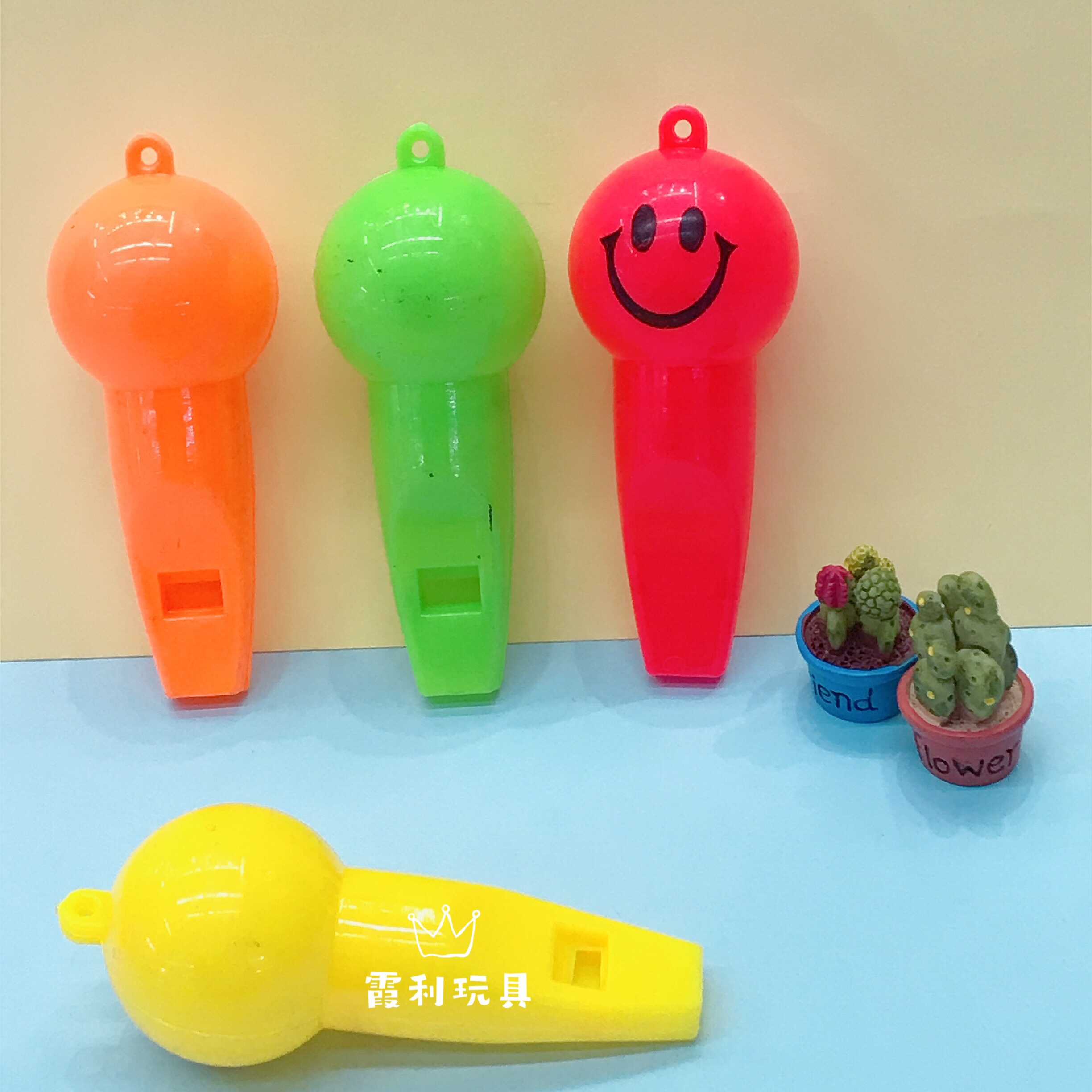 灯泡口哨 儿童塑料玩具 赠品 派对 助威 活跃气氛详情图2