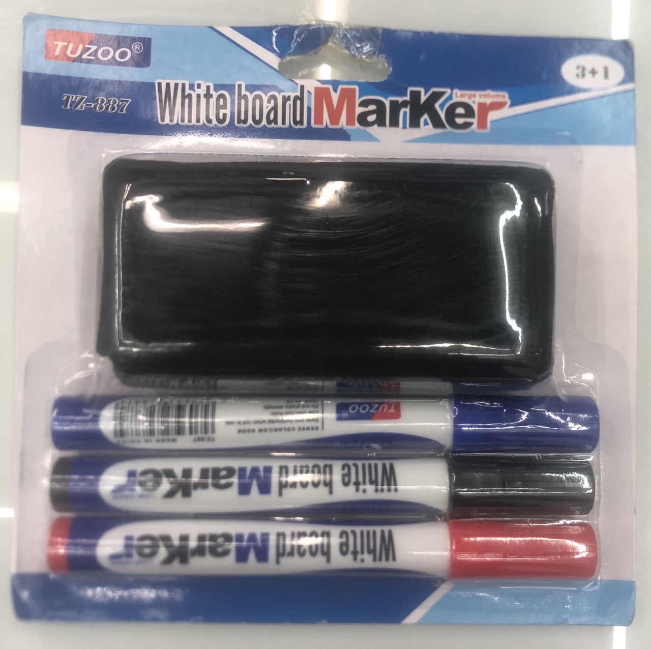 887 (3+1) card-mounted whiteboard pen