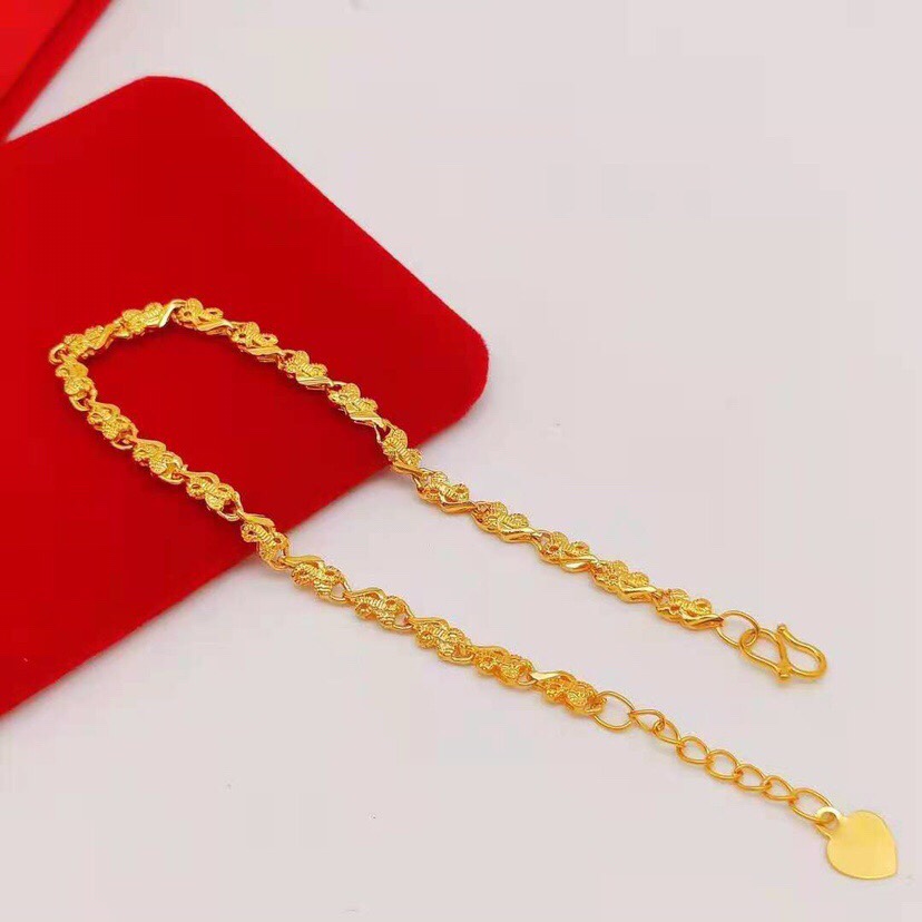 Figure 8 to mold bracelet, simple fashion trend, long time does not change color