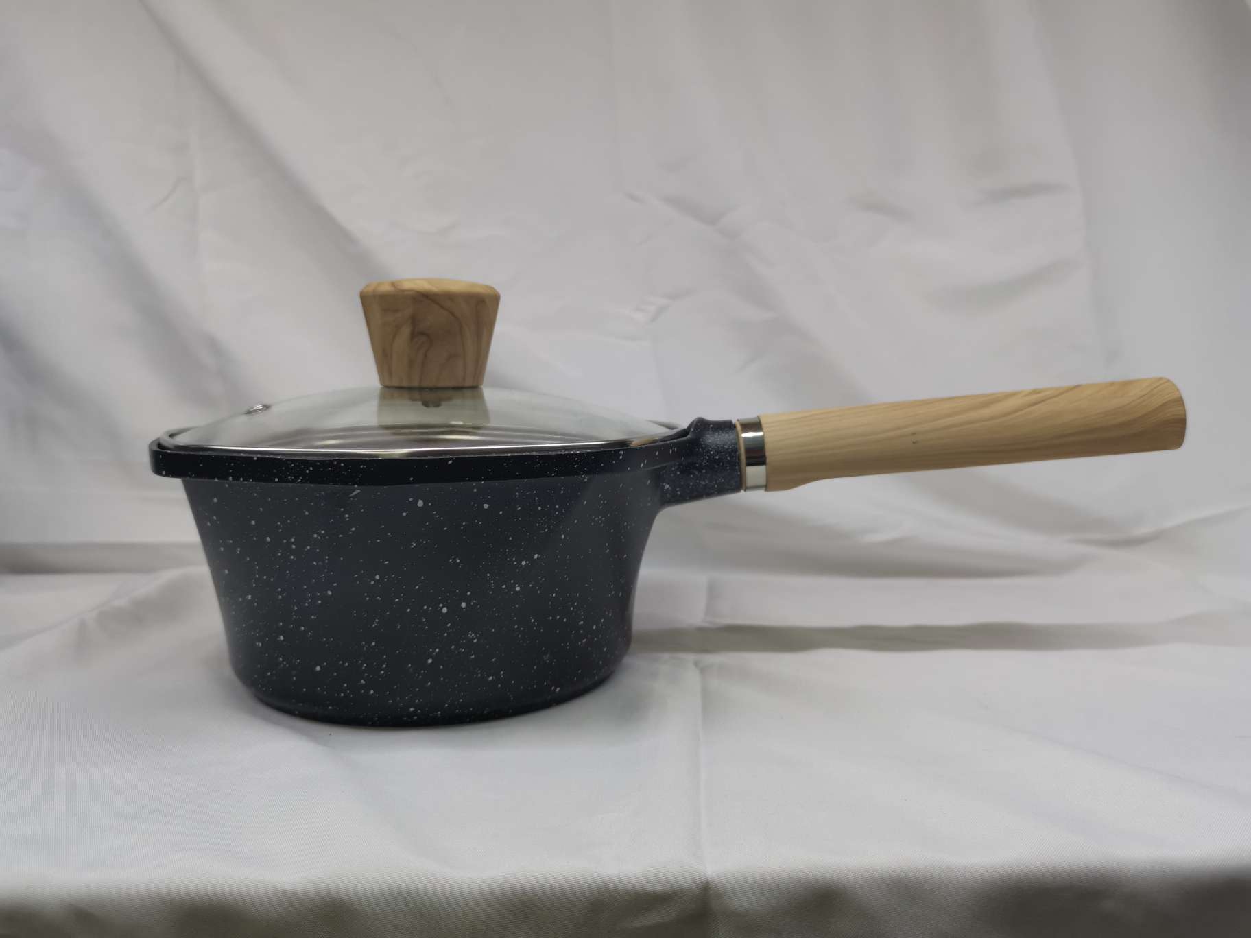 18cm star anise milk pot, high-end black Specification image