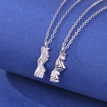 Water ripple necklace