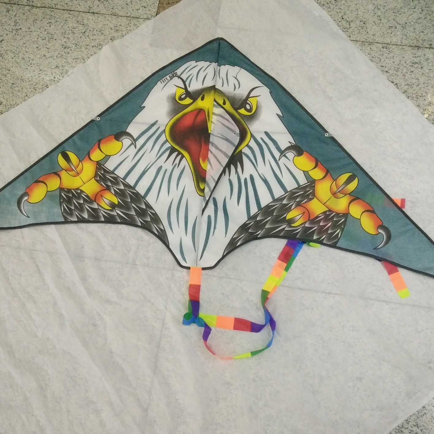 1.6米白头鹰动物风筝图