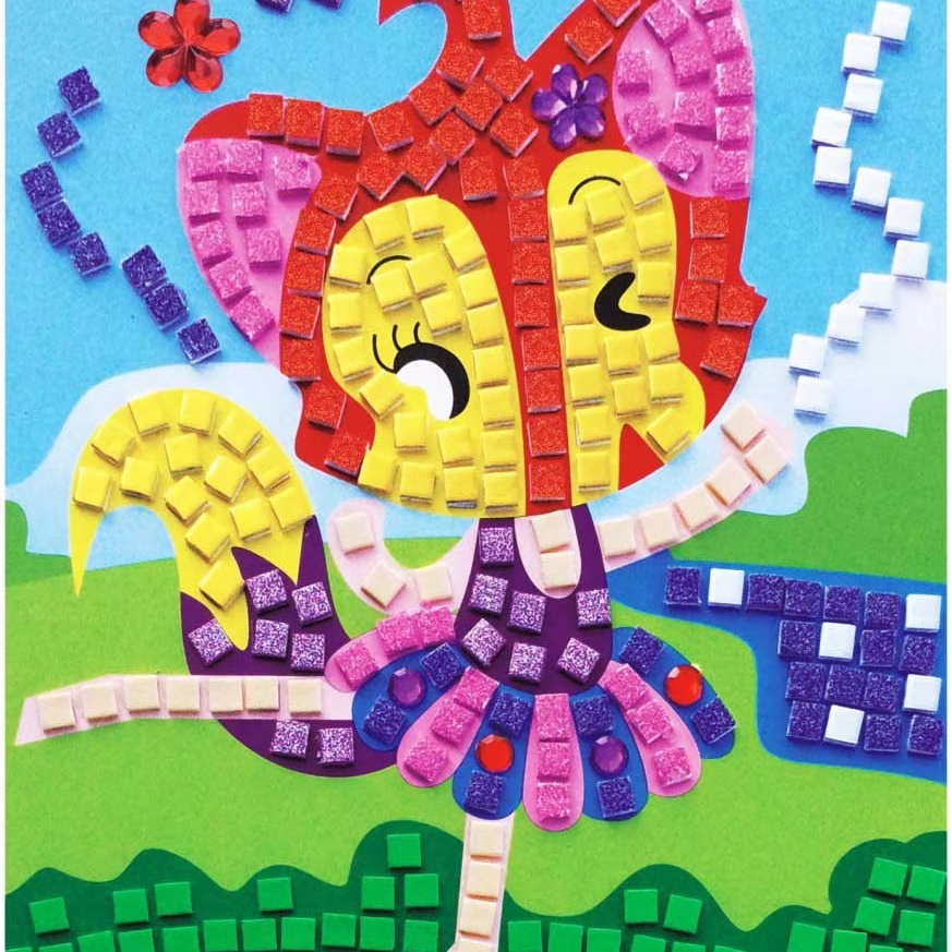 DIY手工制作EVA贴L款-5