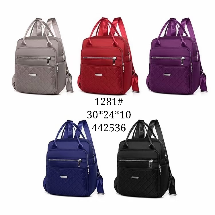 Backpack women's shoulders large capacity lightweight ultra light purple travel 2021 new boarding bag 1281