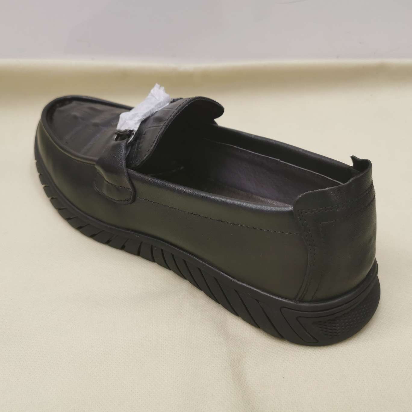 男士真皮鞋库存尾货特价处理真皮鞋牛皮男鞋一脚蹬商务休闲男皮鞋透气软底豆豆鞋春秋男士真皮豆豆鞋详情图3