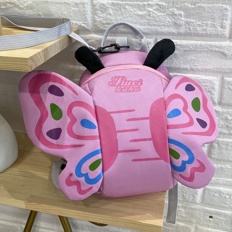 Wholesale kindergarten school bag for lost children school backpack baby backpack for boys and girls cartoon butterfly backpack bag