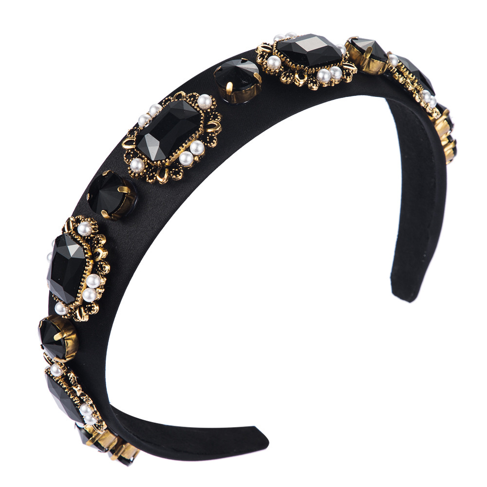 Baroque pearl court-style drill bit hoop Application Scenario