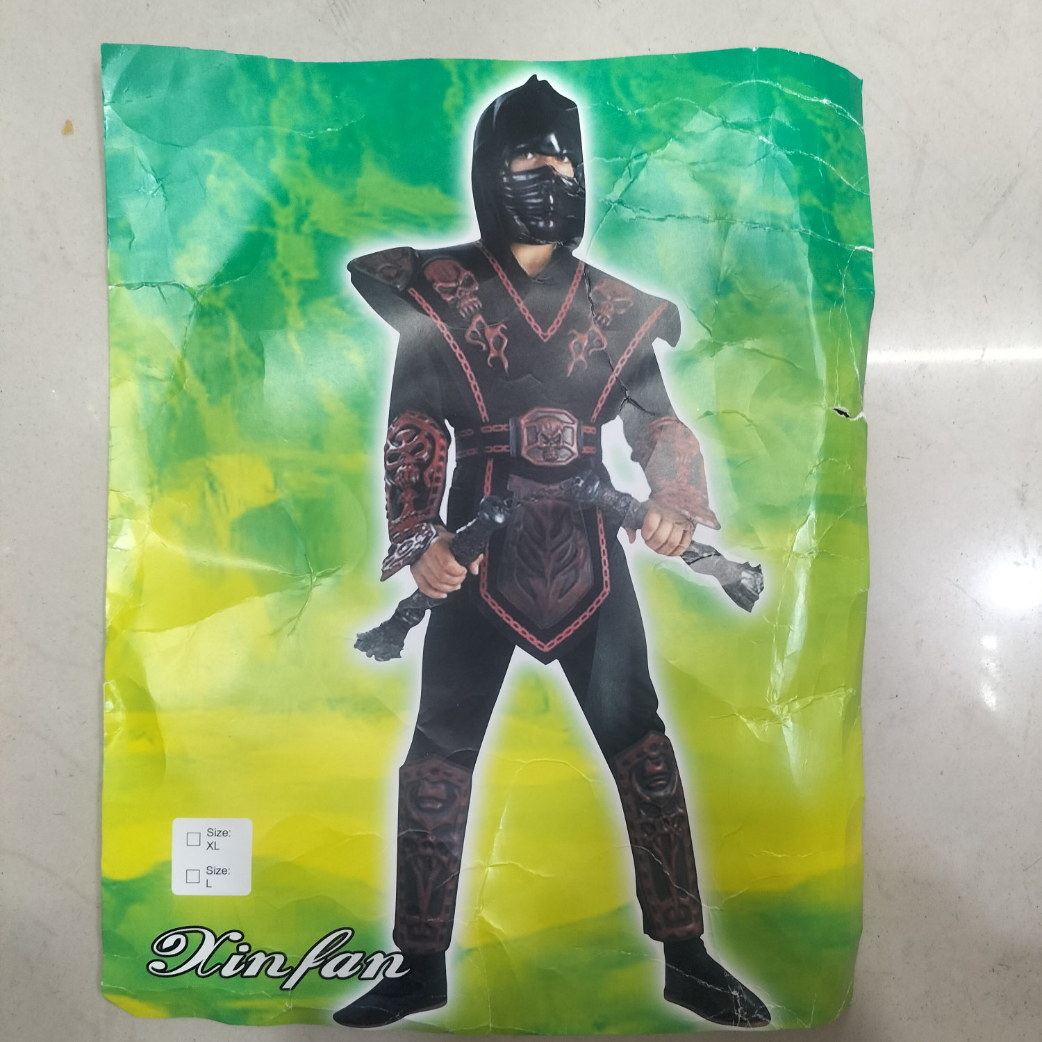 Wholesale of Halloween party costumes, performance costumes and stage costumes for armored warriors