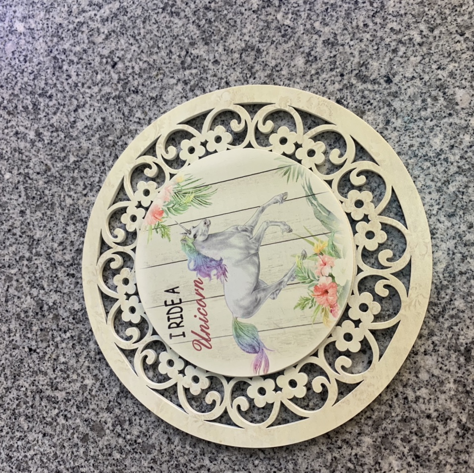 Craft decorativo coasters pot mat 124