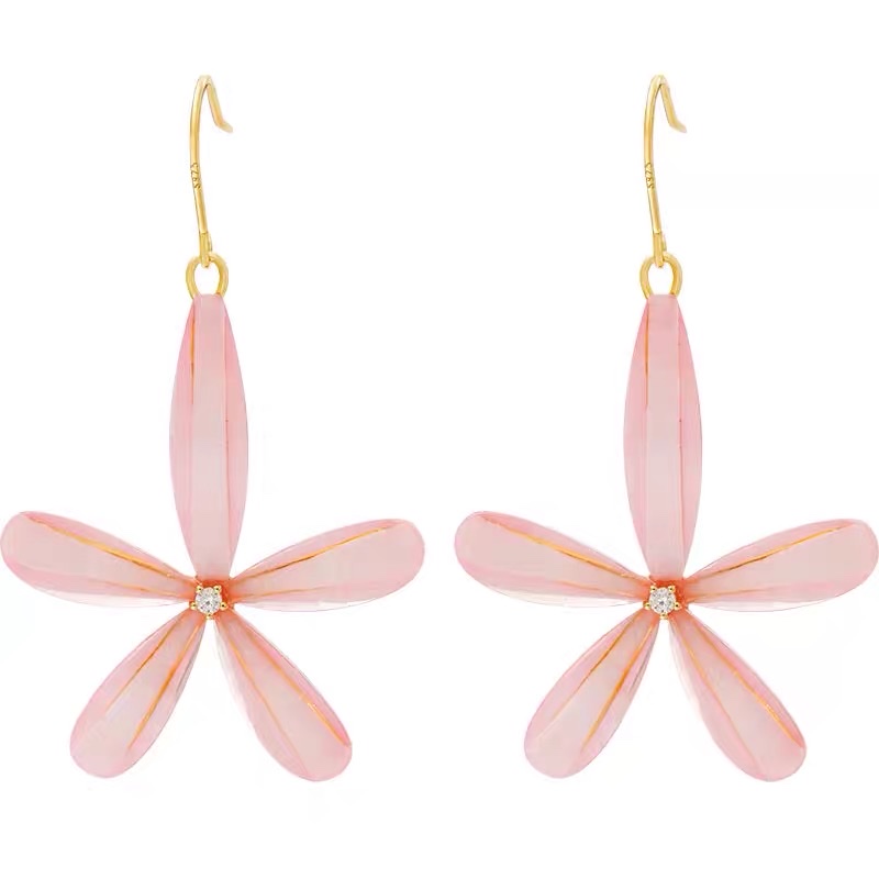 Simple, fresh, exquisite, fashionable and stylish ear hooks, the same style as those of Internet celebrities Specification image