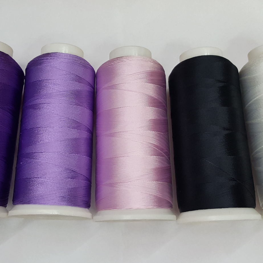 RONGFEI 益民制线 120D/2人造丝RAYON高档电脑绣花线流苏线4000米4