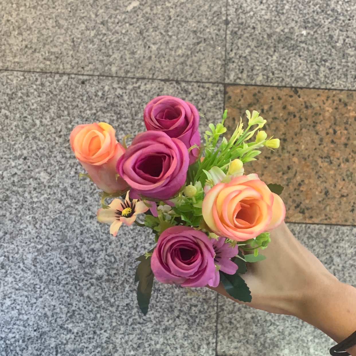 Plastic Flower 10, direct sales from Chonghao Craft Factory