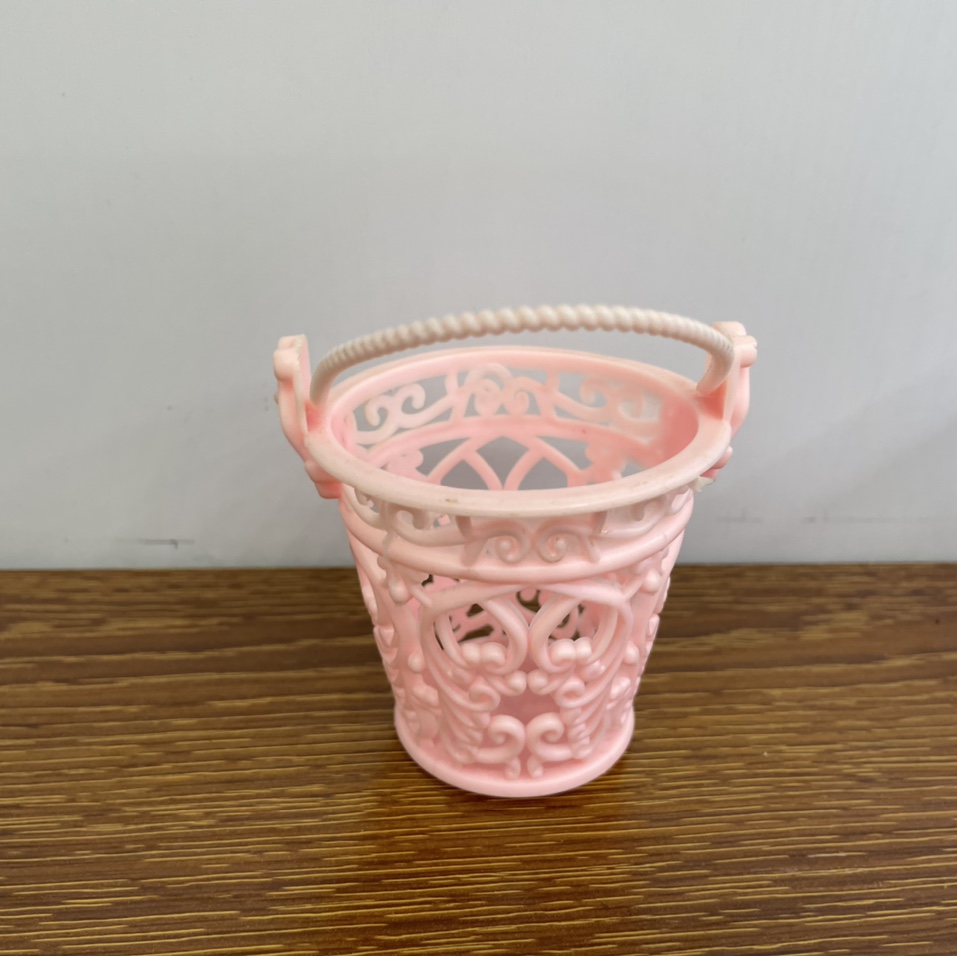 厂家直销创意婚庆用品塑料电镀喜糖盒收纳盒粉