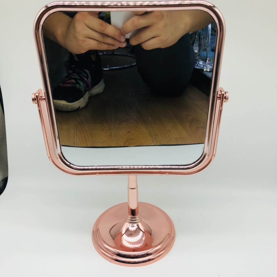 电镀方形化妆镜