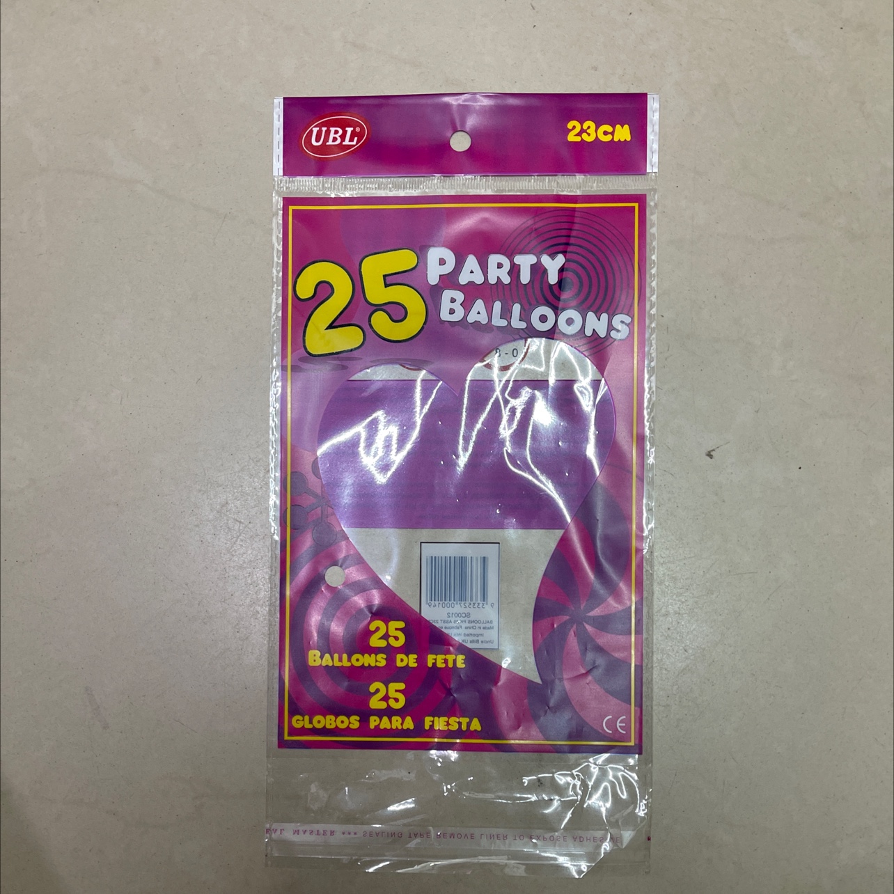 Red heart balloon bag plastic bag packaging bag 100