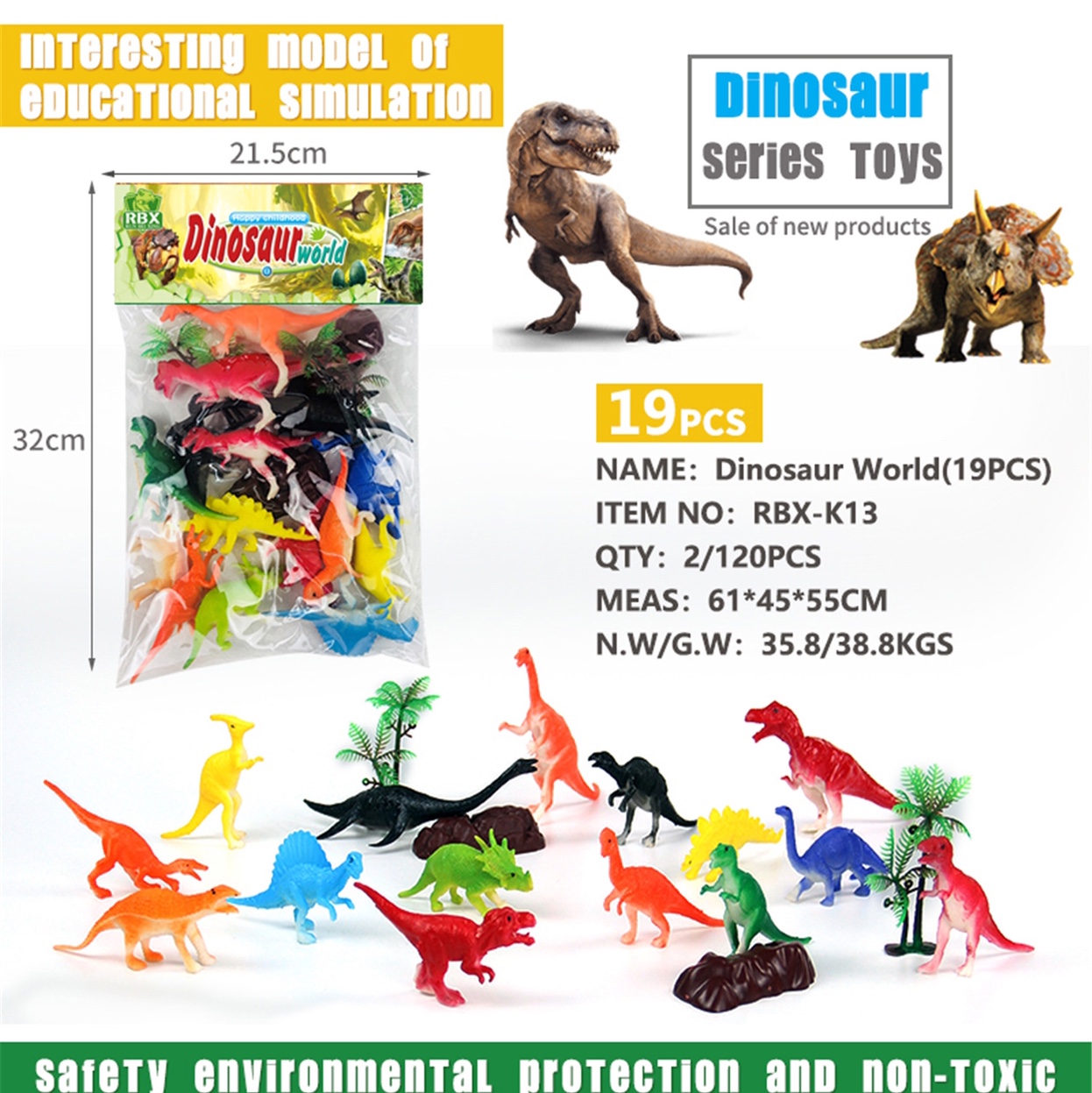The dinosaur world is solid