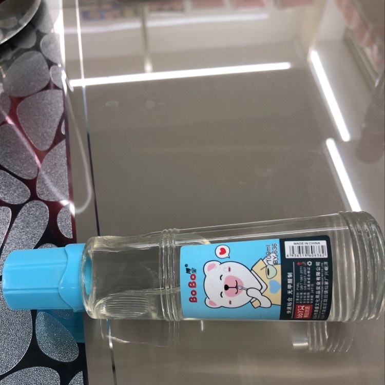 蓝色透明液体胶水粘合性好BY-636