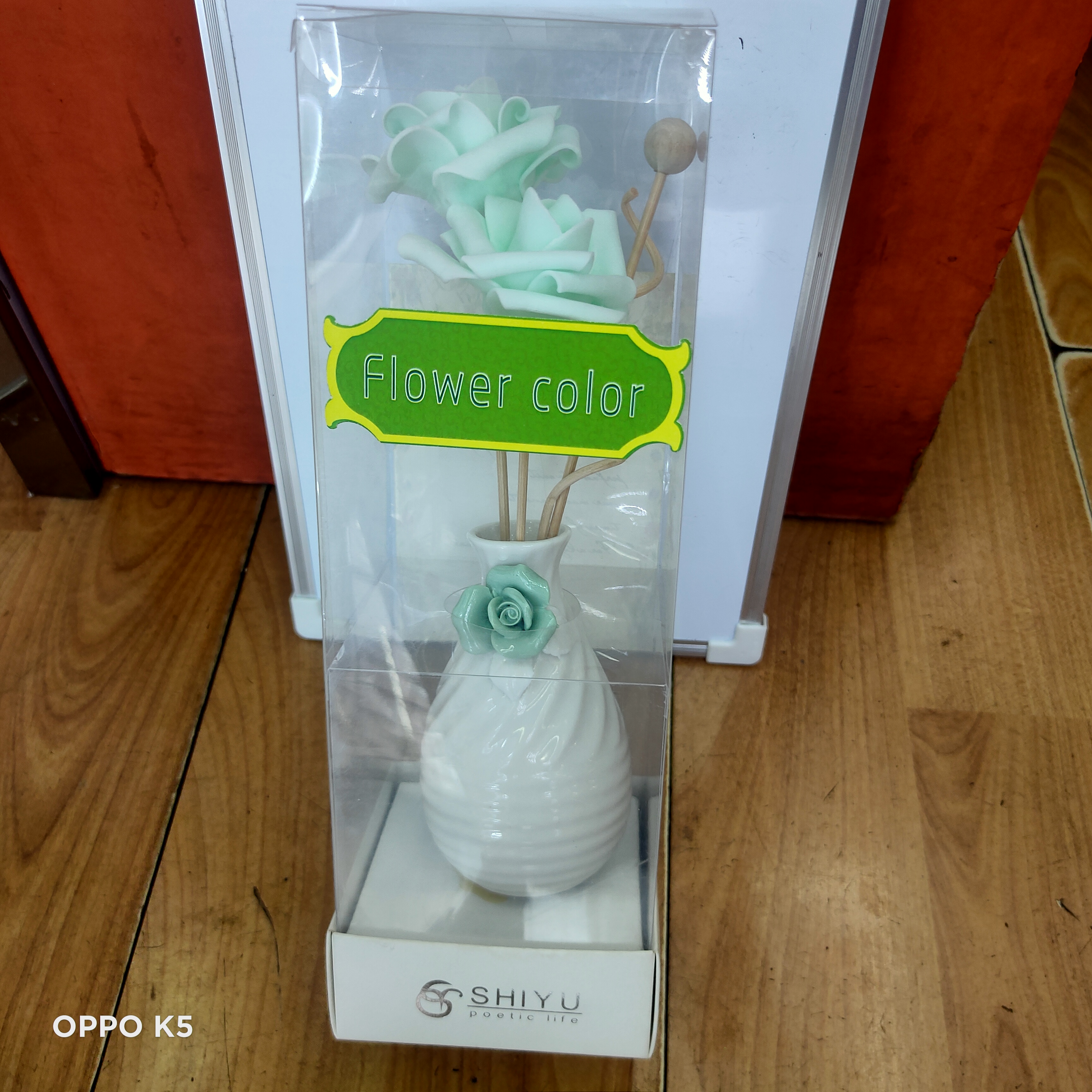 Poetry Language Aromatherapy Decorative Handicrafts Light Green Rose Aromatherapy Set Gift Box