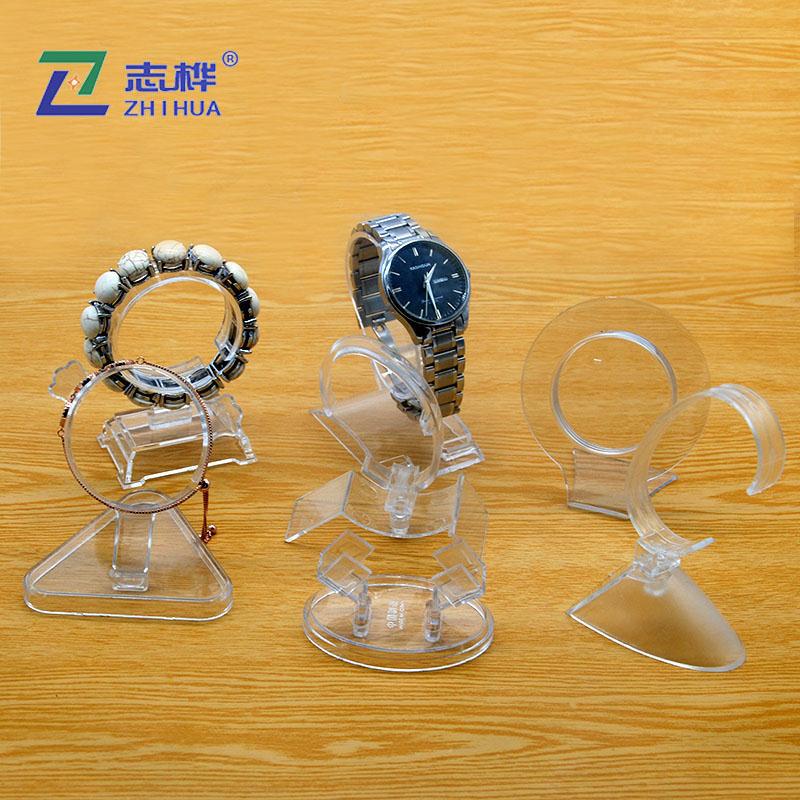 New material plastic bracelet stand Transparent watch bracelet bracelet display stand a variety of styles optional high-end jewelry stand