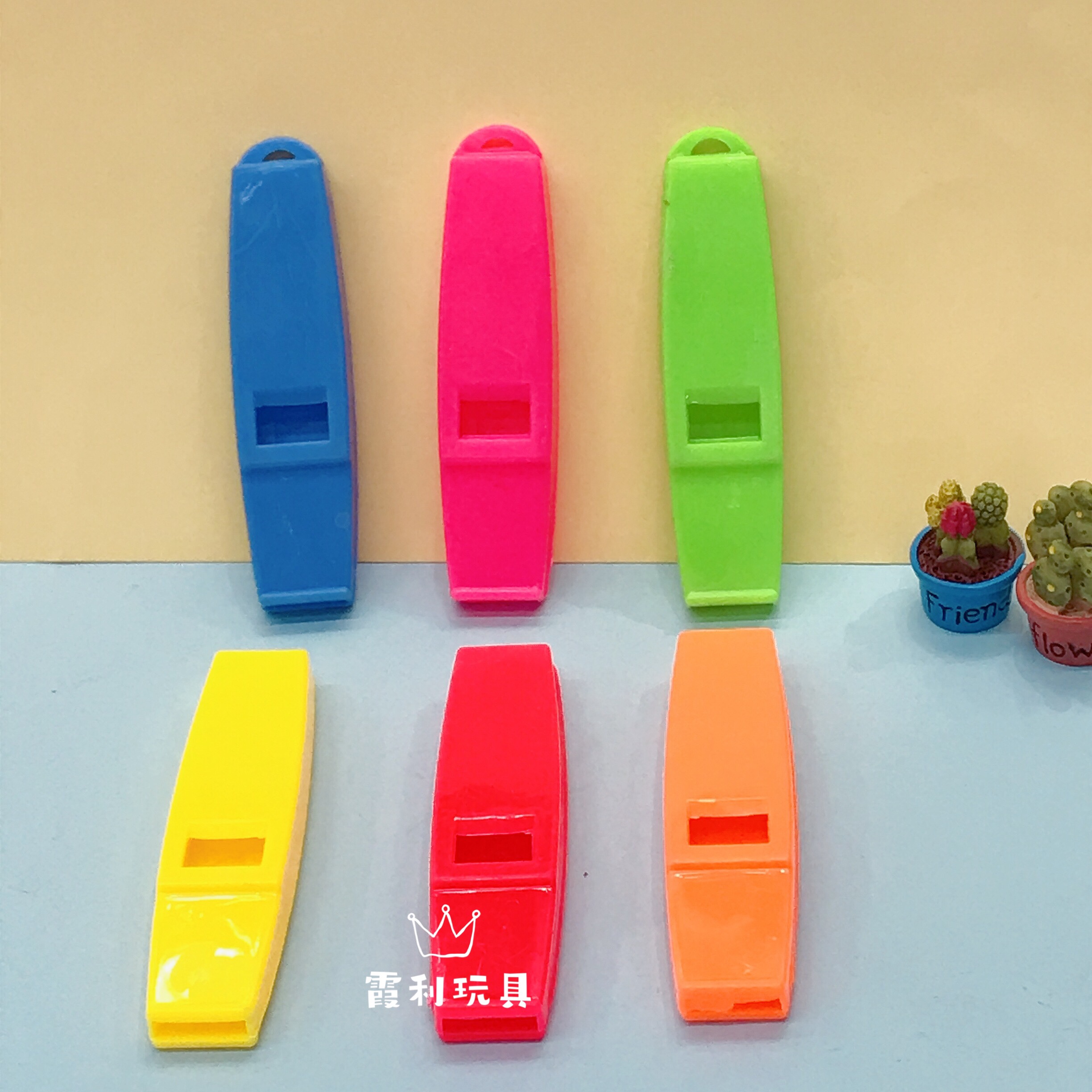 Whistle children's plastic toys as gifts, gacha party to cheer up the atmosphere detail image 1