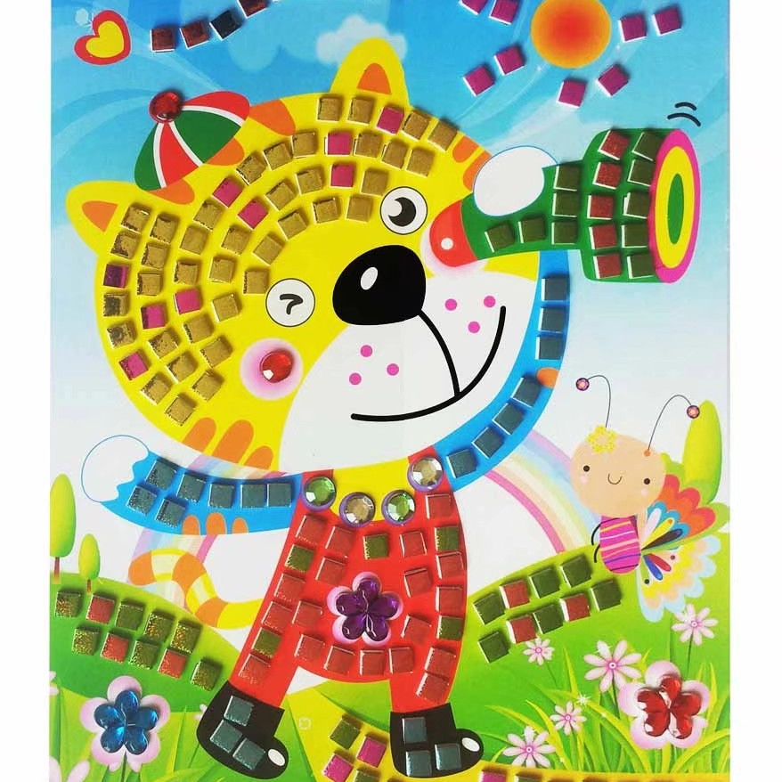 DIY手工制作EVA贴Q-06EVA立体贴画3D粘贴纸幼儿童手工制作DIY益智玩具泡沫海绵制作材料