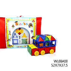 Children's building blocks Puzzle large particle large three-year-old child intelligence 3 One to two years old 6 girls above WL68A08