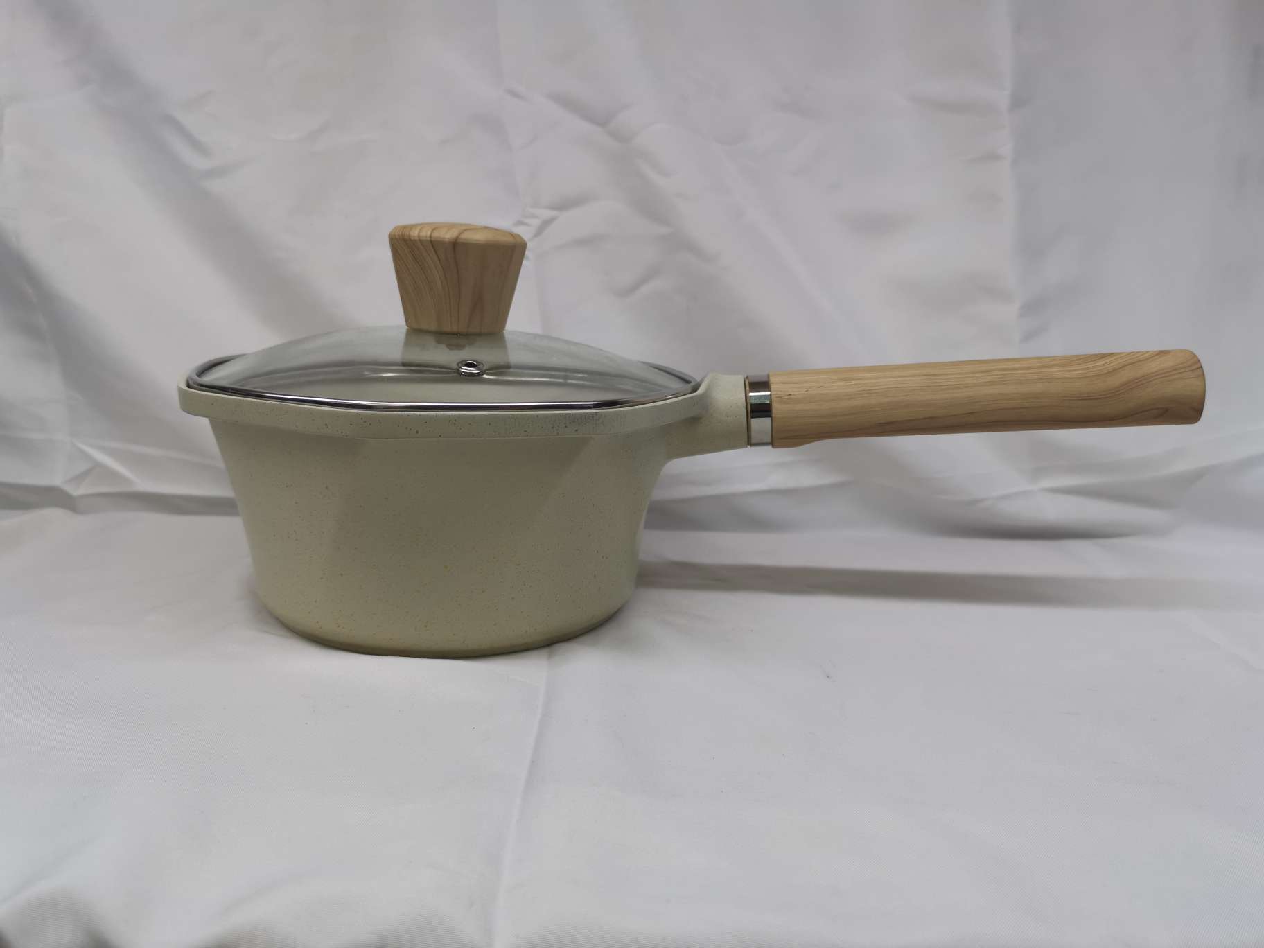 18cm star anise milk pot, high-end white Specification image