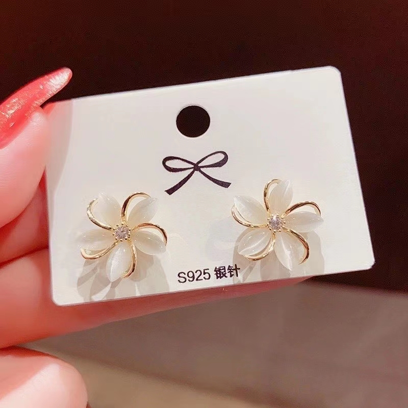 网络爆款耳环珍珠系列款式新颖价格实惠工厂直销223