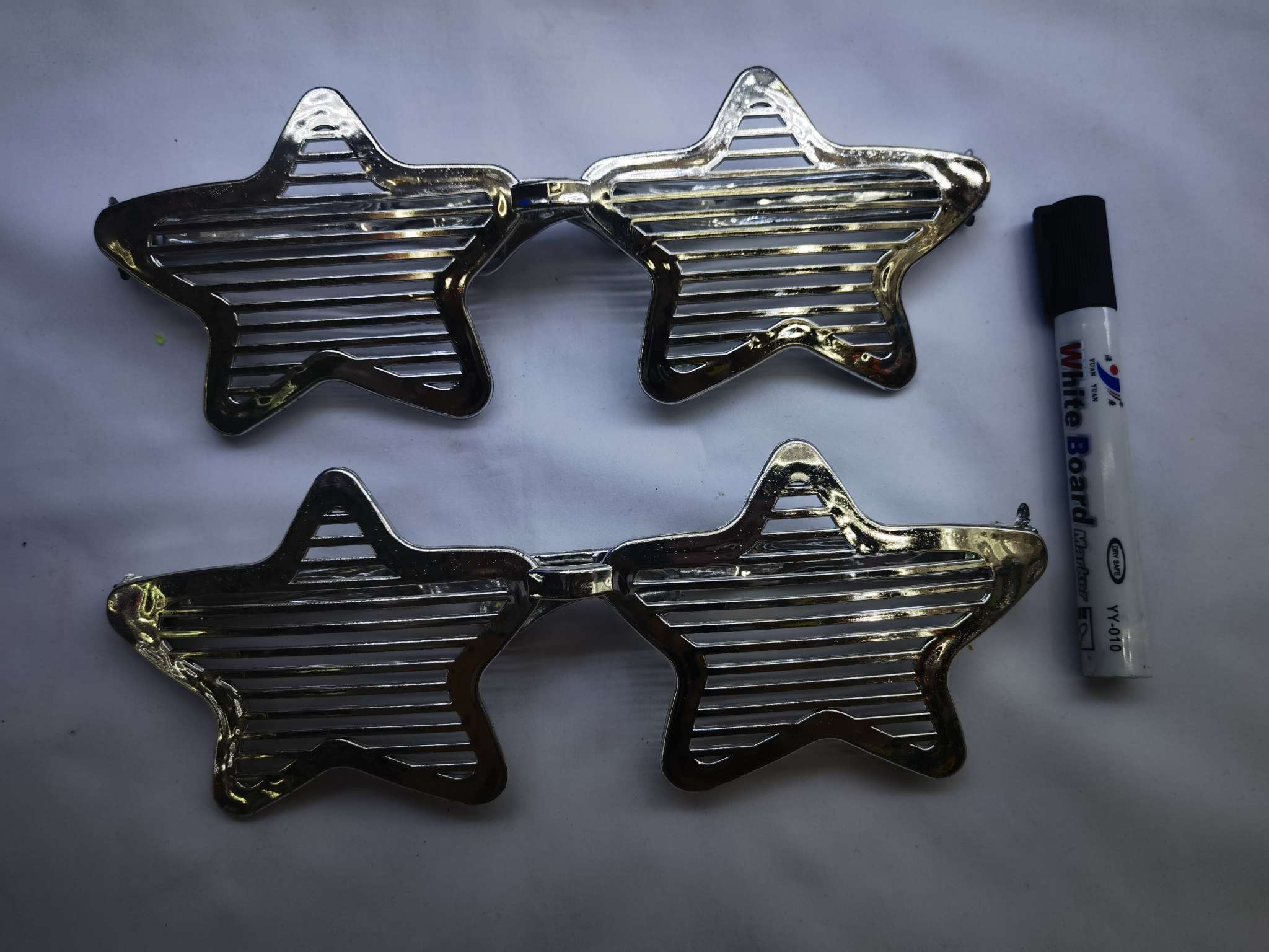 Gold-plated ball glasses - 14 details Picture