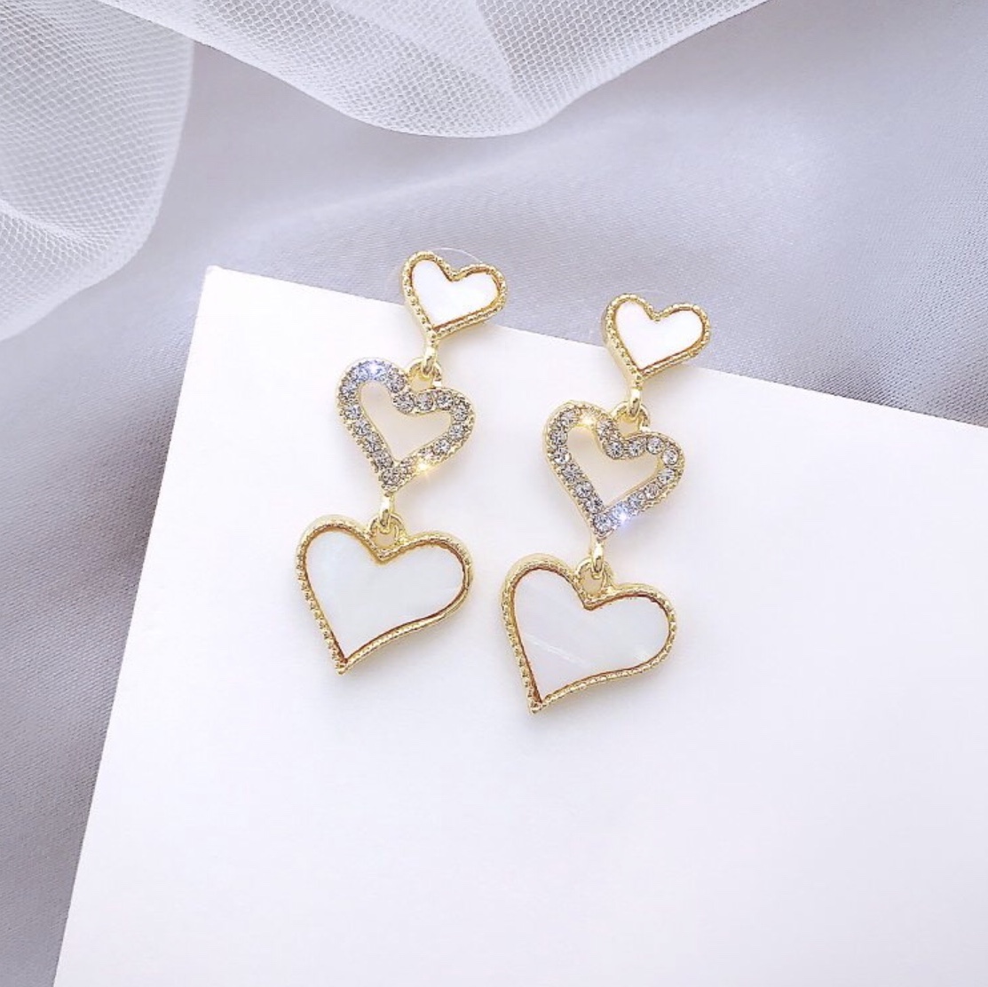Love, love, love ❤️ must-have earrings for girls' parties