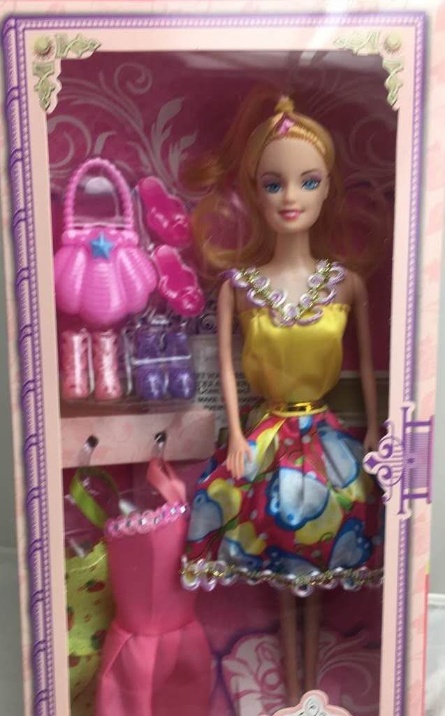 11.5-inch solid Barbie box doll HF001D detail image 1