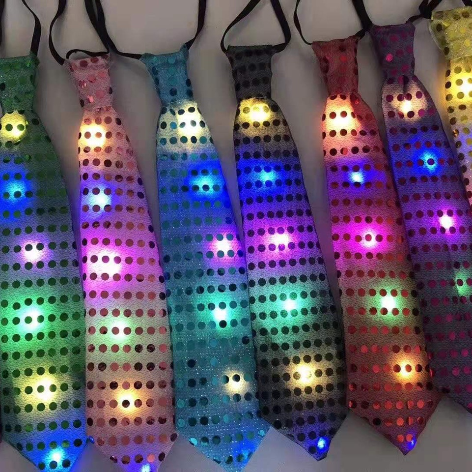 发光领带图