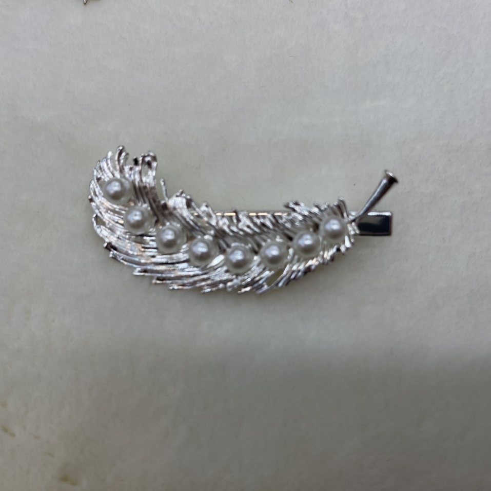 Net red hair ribbon diamond duck clip 3226000571