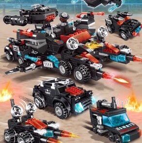 QL0257 hybrid tank, 8 types of mixed display box 8 small boxes